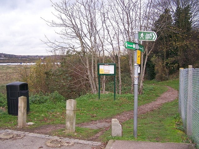 Nature reserve in Rochester, England