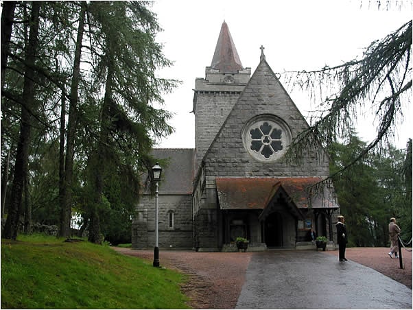 Parish church in Crathie, Aberdeenshire, Scotland