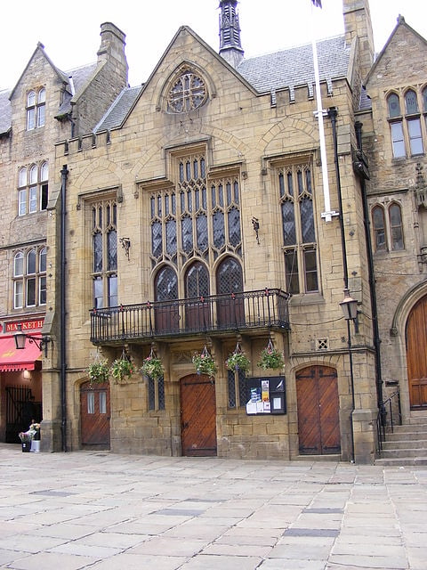 Heritage building in Durham, England