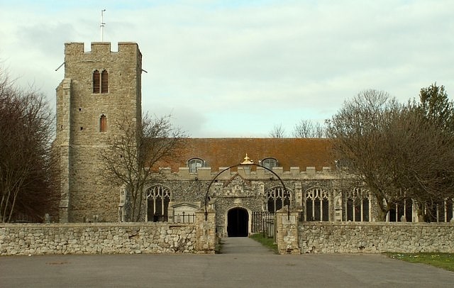 Church in Burnham-on-Crouch, England