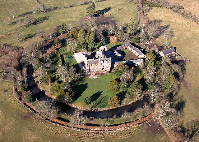Castle in Scaleby, England