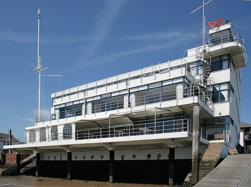 Yachtclub in Burnham-on-Crouch, England