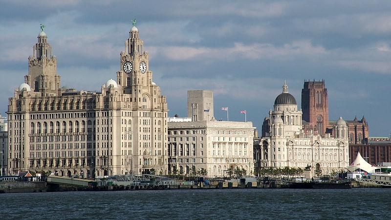 Kompleks budynków w Liverpoolu, Anglia
