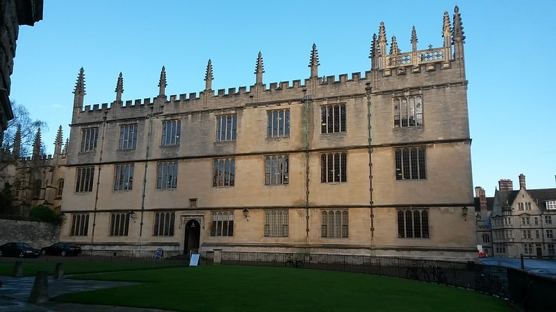 Bibliothèque à Oxford, Angleterre