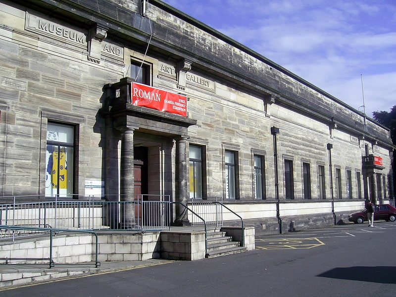 Museum in Kirkcaldy, Scotland