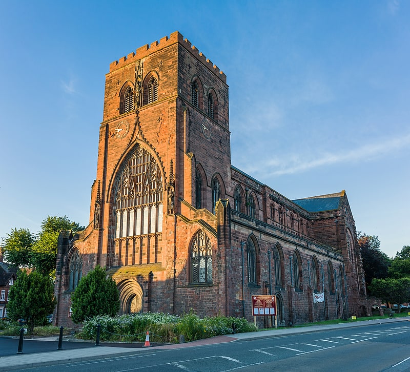 Abbey in Shrewsbury, England