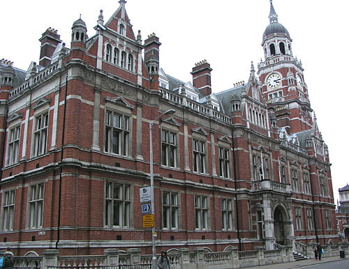 City or town hall in Croydon, England