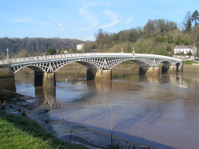 Brücke in Tutshill, Vereinigtes Königreich