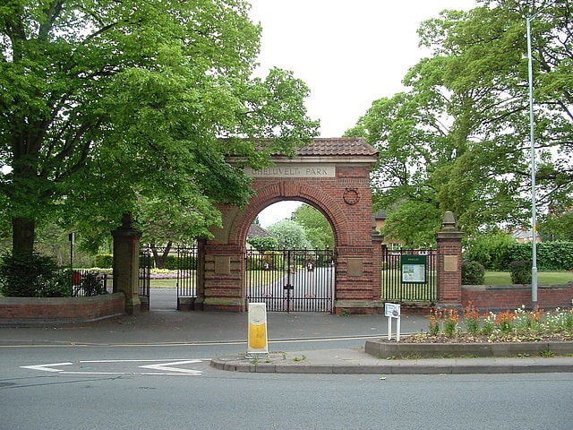 Park in Worcester, England
