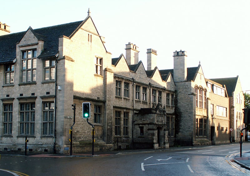 Grammar school in Grantham, England