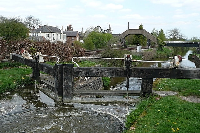 Weir in Little Bedwyn, England
