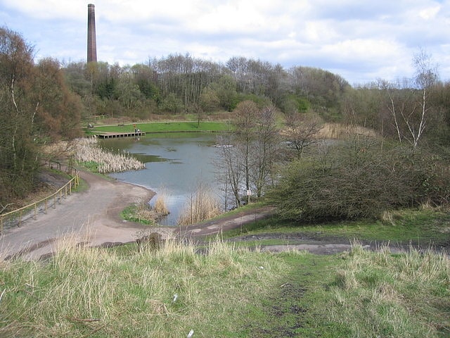 Country park in Gospel End, England