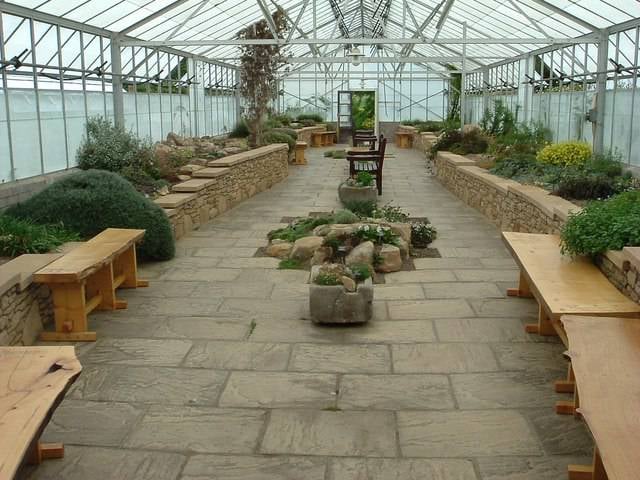 Botanical garden in St Andrews, Scotland