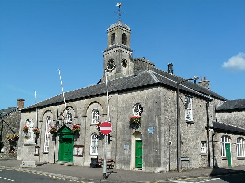 City or town hall in Cowbridge, Wales