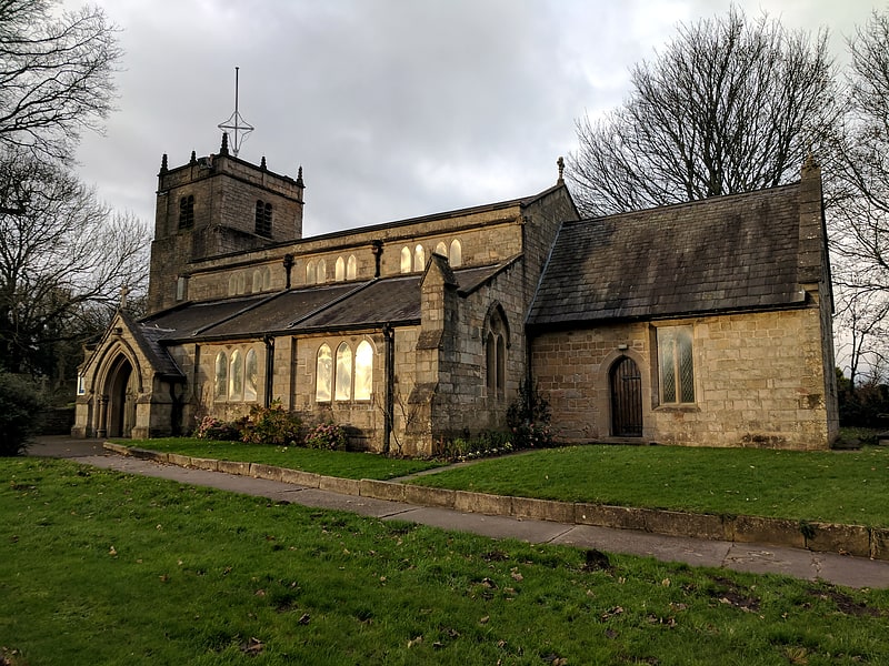 Parish church in Sutton-in-Ashfield, England
