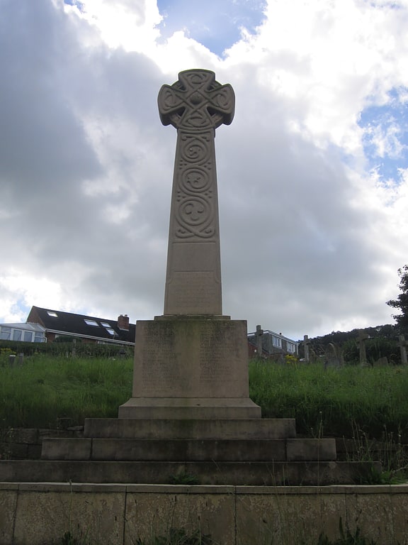 War memorial in Helsby, England