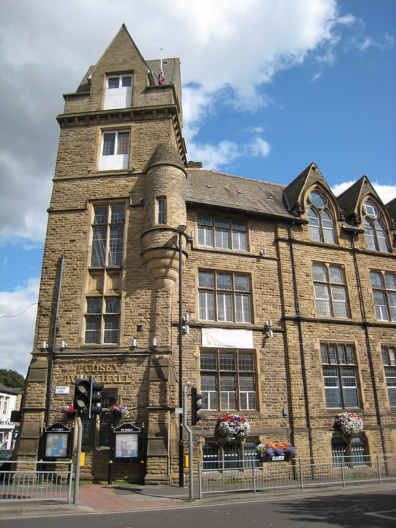 City or town hall in Pudsey, England