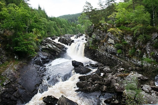 Waterfall in Scotland