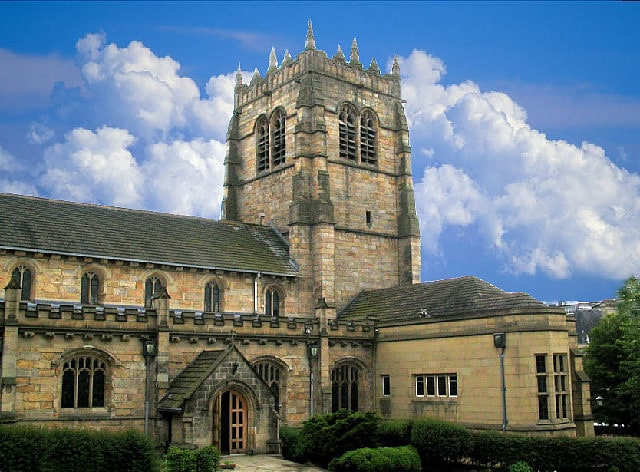 Cathédrale à Bradford, Angleterre