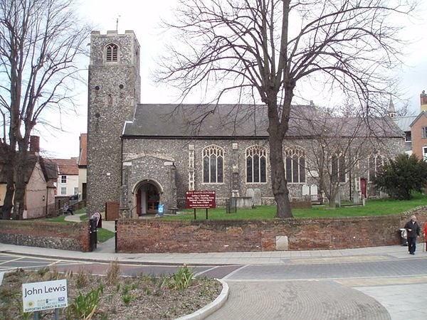 Church in Norwich, England