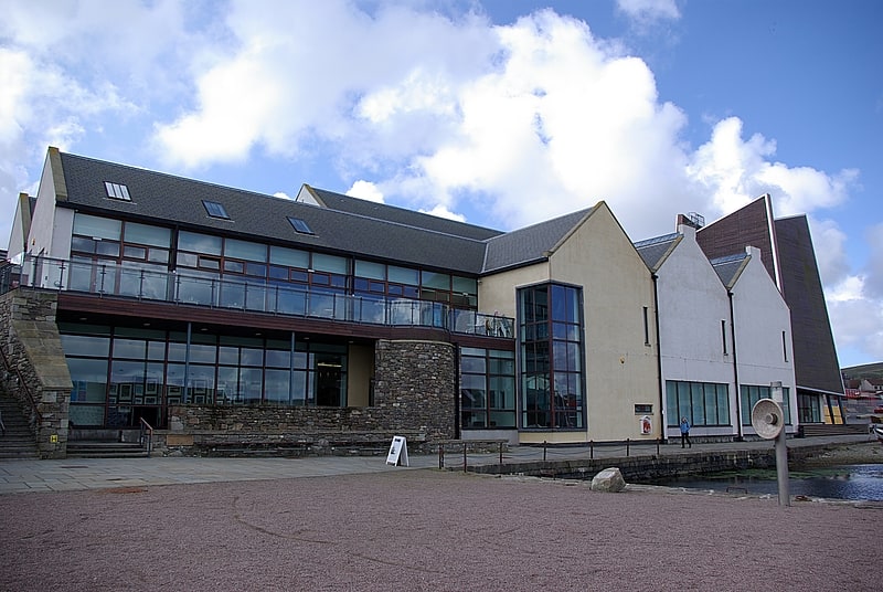 Museo en Lerwick, Escocia