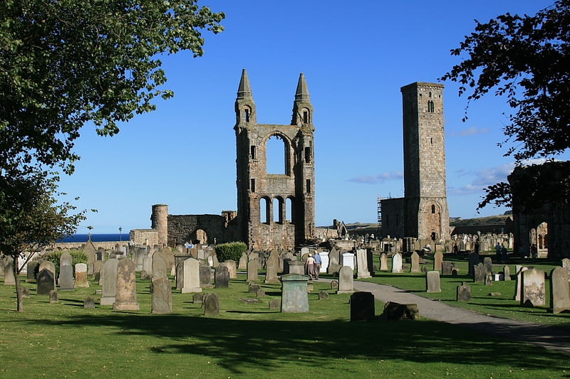 Kathedrale in St Andrews, Schottland