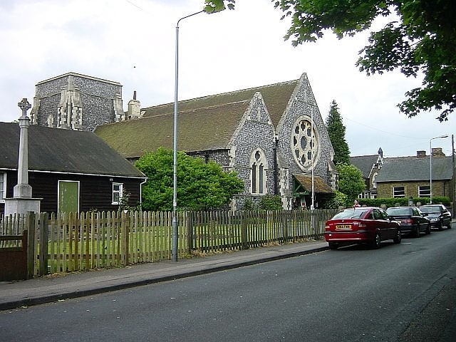 Parish church in Sittingbourne, England