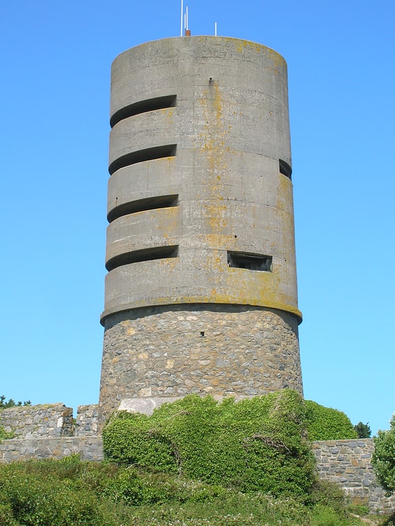 Martello tower in the Bailiwick of Guernsey