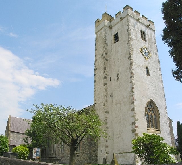 Anglican church in Carmarthen, Wales