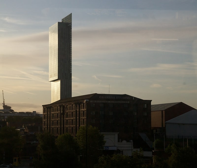 Rascacielos en Manchester, Inglaterra
