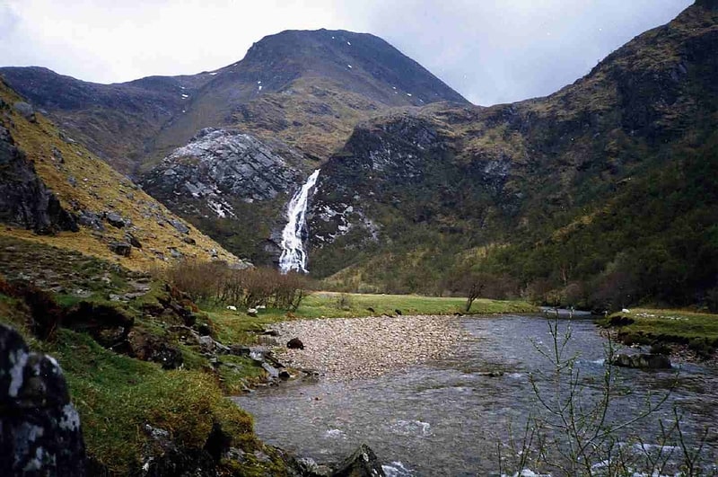 Wasserfall in Schottland