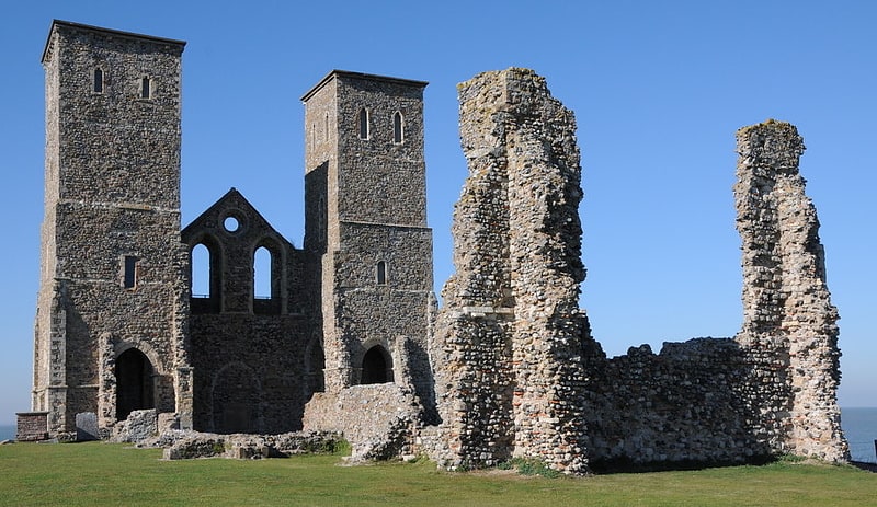 Abbey in Reculver, England