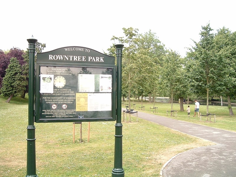 Park in York, England