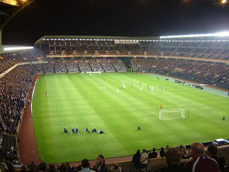 Stade à Édimbourg, Écosse