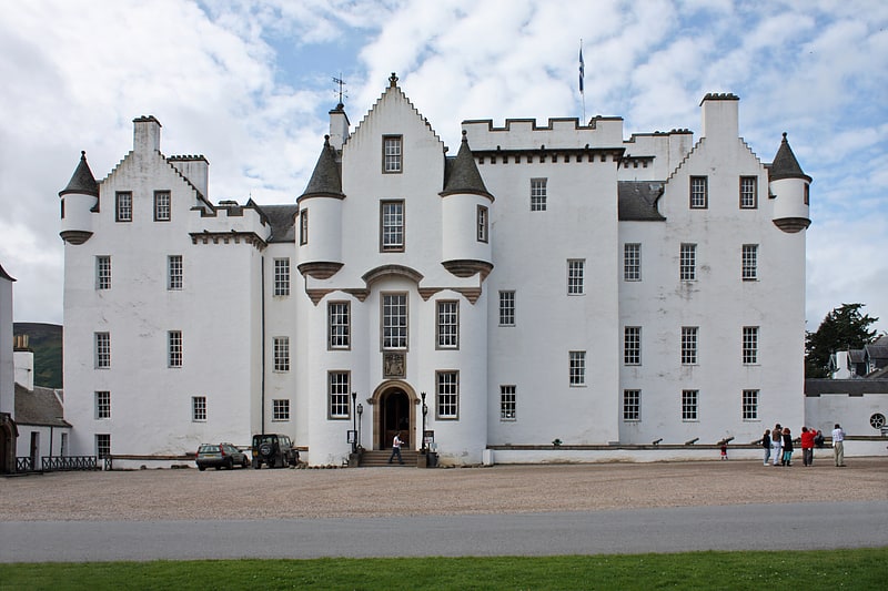 Schloss in Blair Atholl, Schottland