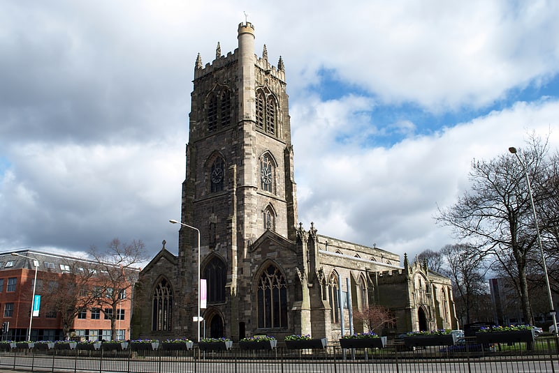 Église à Leicester, Angleterre