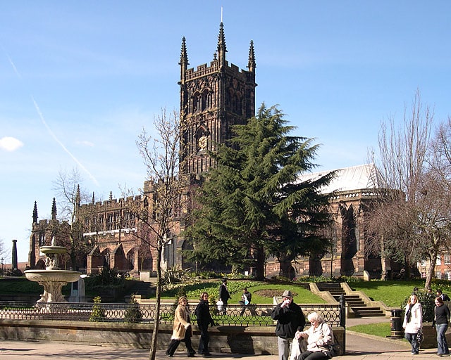Église épiscopale à Wolverhampton, Angleterre