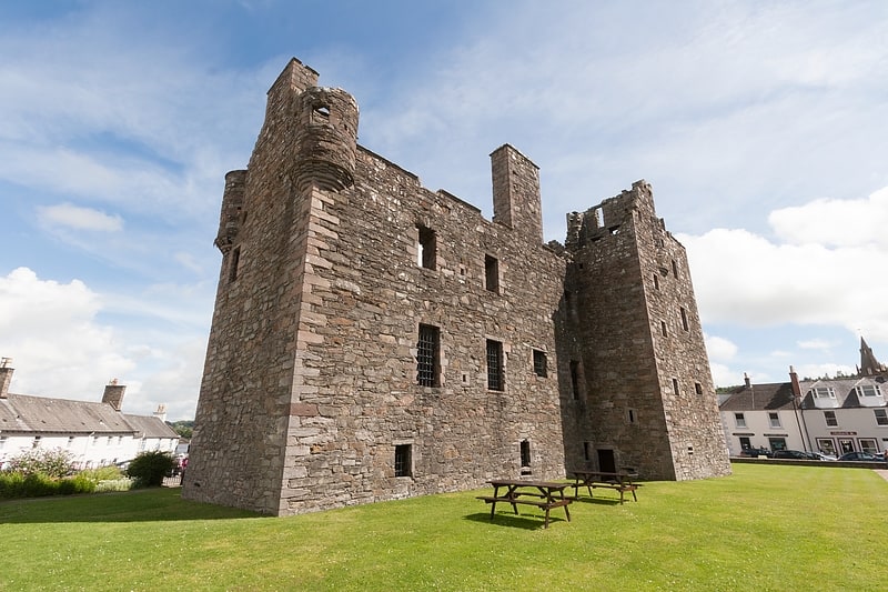 Castillo en Kirkcudbright, Escocia