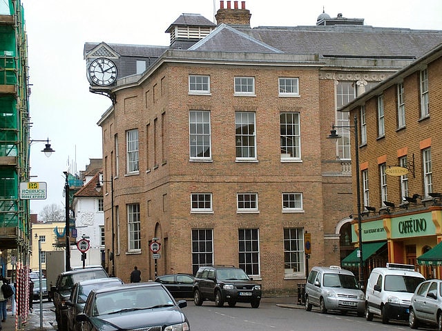 Courthouse in Hertford, England