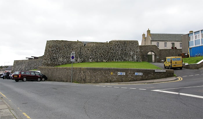 Historical landmark in Lerwick, Scotland