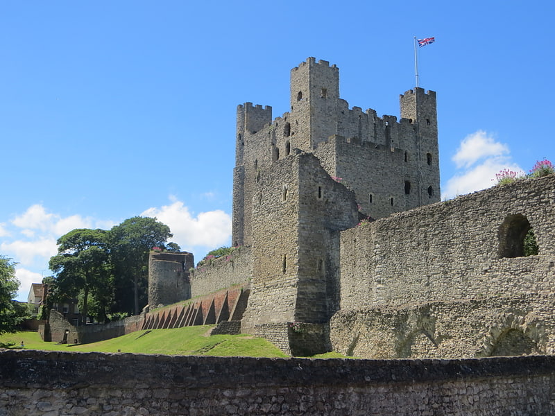 Castillo en Rochester, Inglaterra
