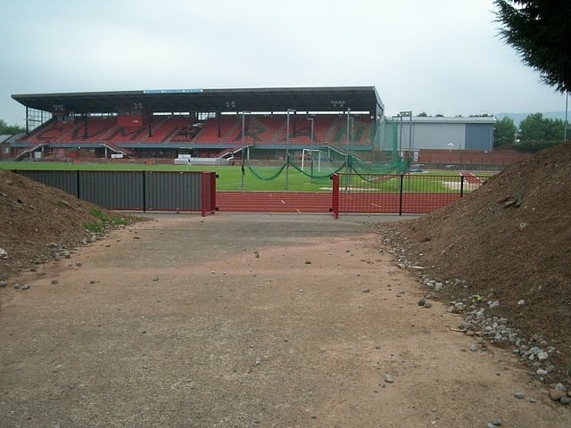 Stadion in Wales