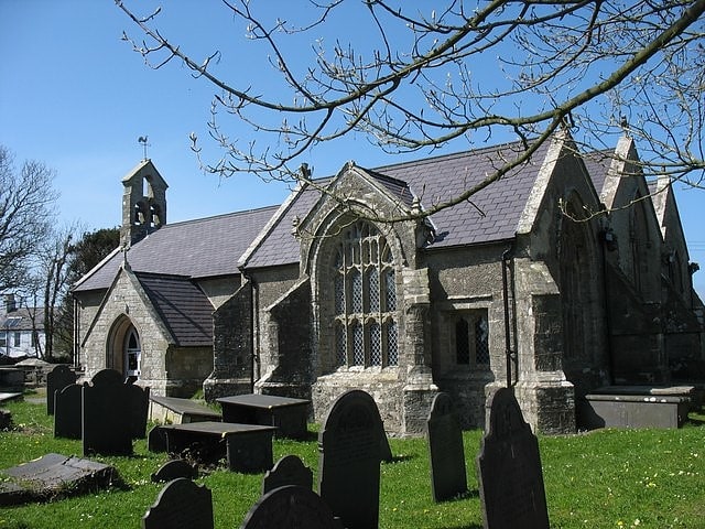 Church in Bodorgan, Wales