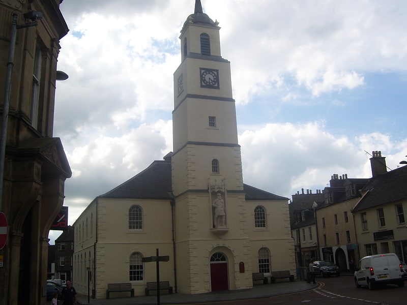 Church in Lanark, Scotland
