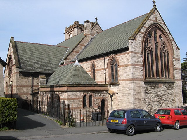 Parish church in Colwyn Bay, Wales