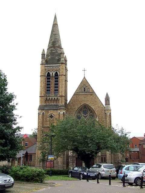 Parish church in Lincoln, England