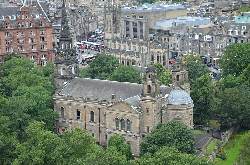 Parish church in Edinburgh, Scotland