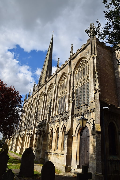 Church in Tetbury, England