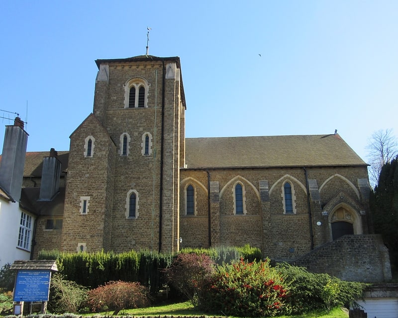 Parish church in Godalming, England