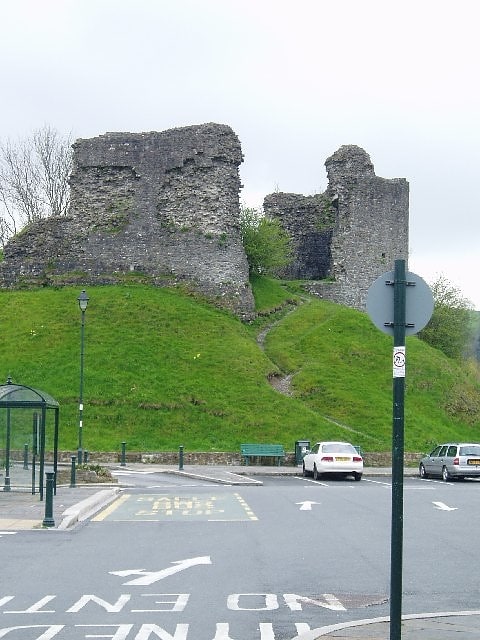 Castle in Llandovery, Wales